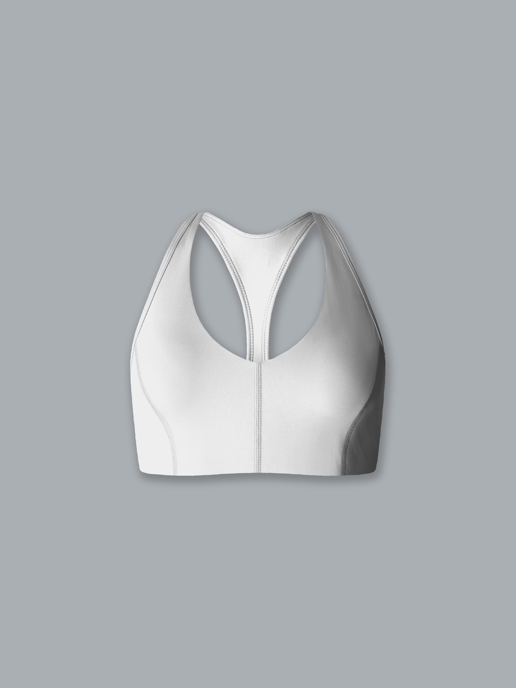 FEMME FATALE RECYCLED Sports Bra White