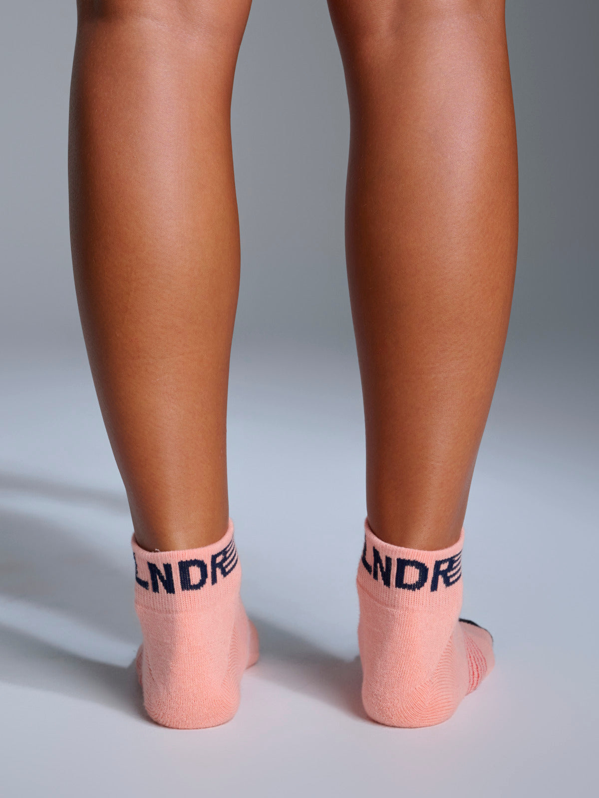 Womens grit electric peach ankle sock 6