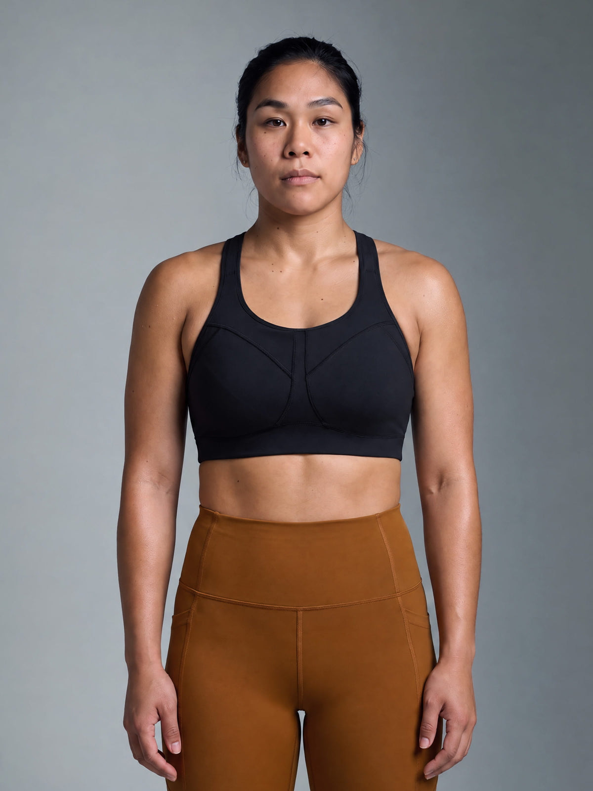 LOCKED + LOADED Sports Bra Black