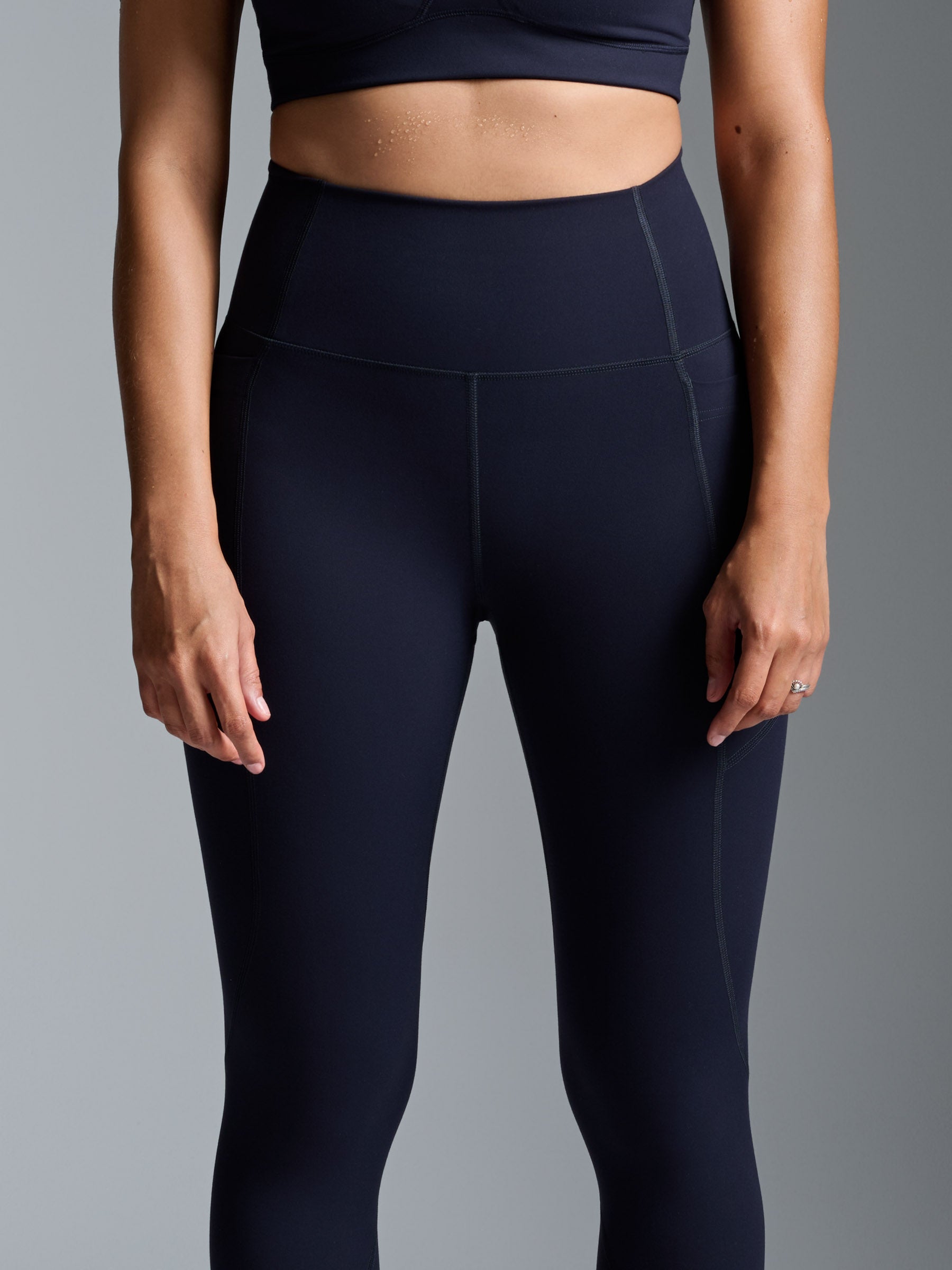 FATAL ATTRACTION 7/8 Super High Rise Legging Deep Navy