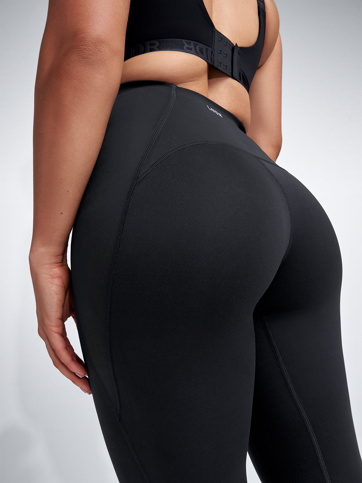 Womens obsession high waisted full length black leggings 6