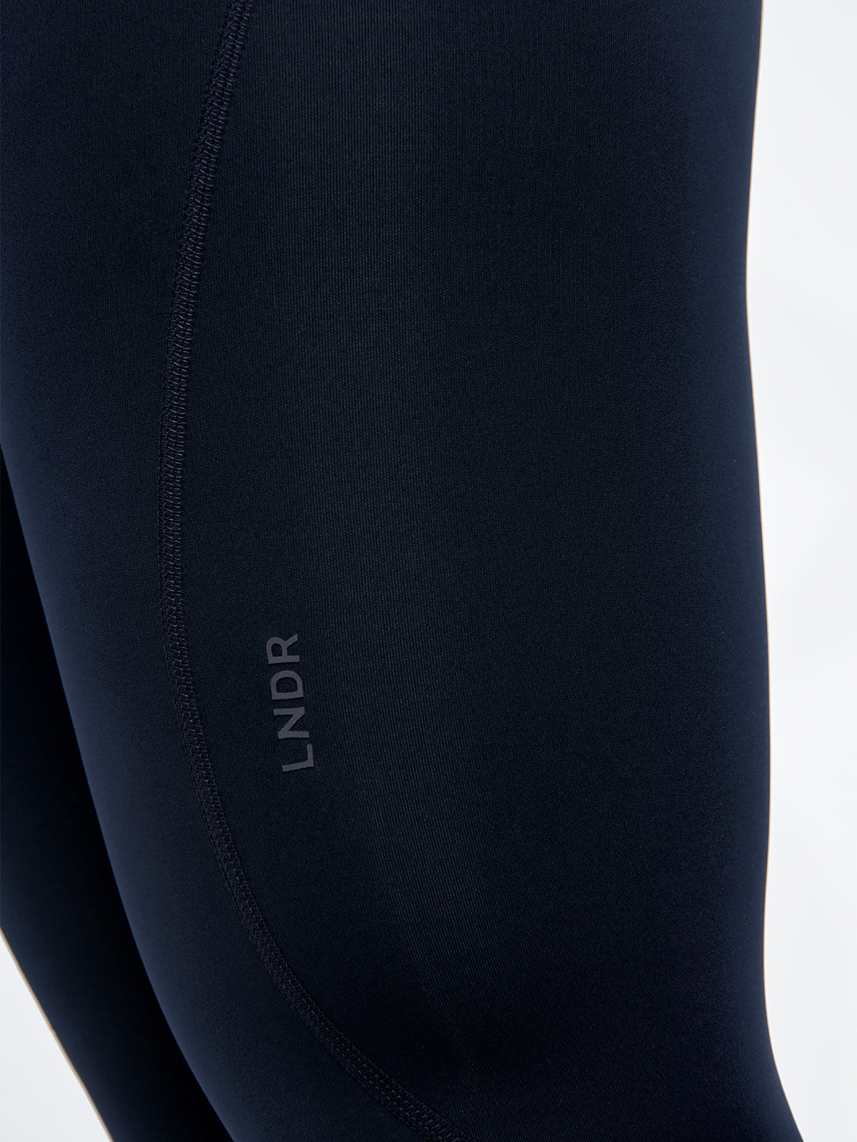 Womens limitless pocket super high waisted full length marine blue leggings 5