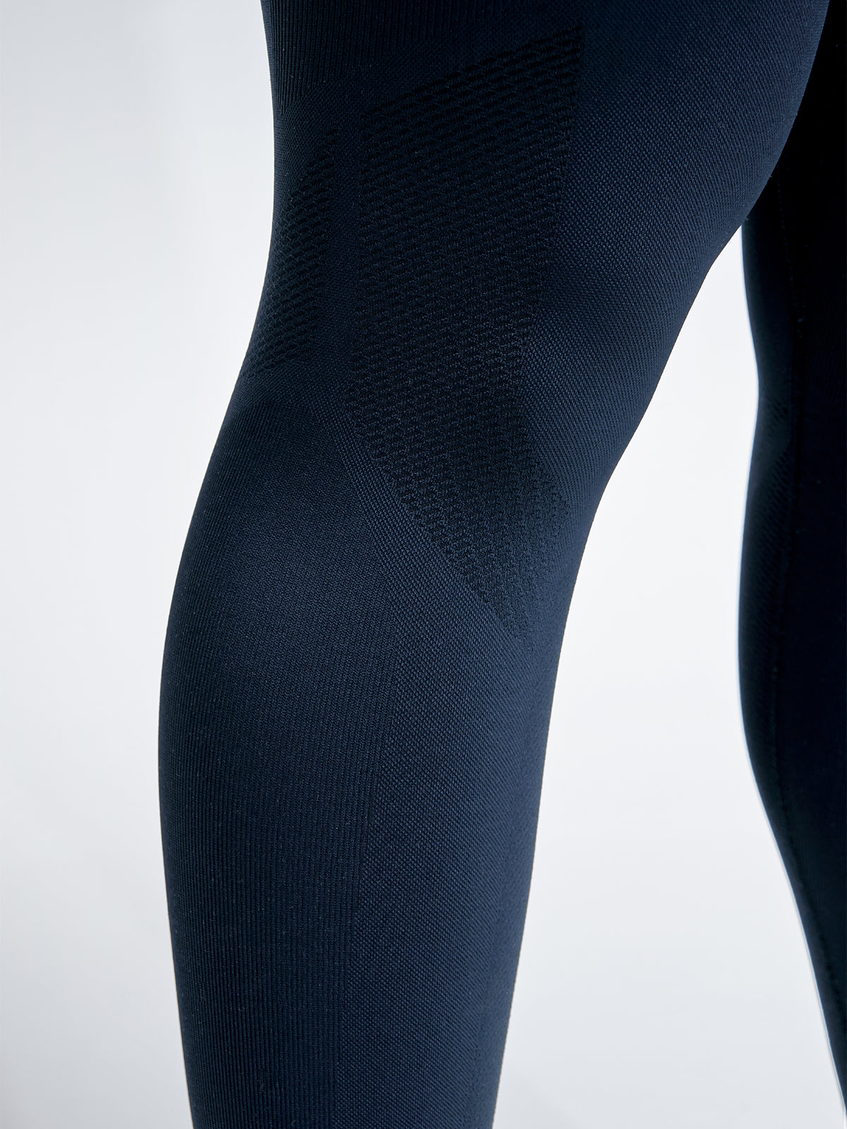 Womens streamline super high waisted full marine blue leggings 6