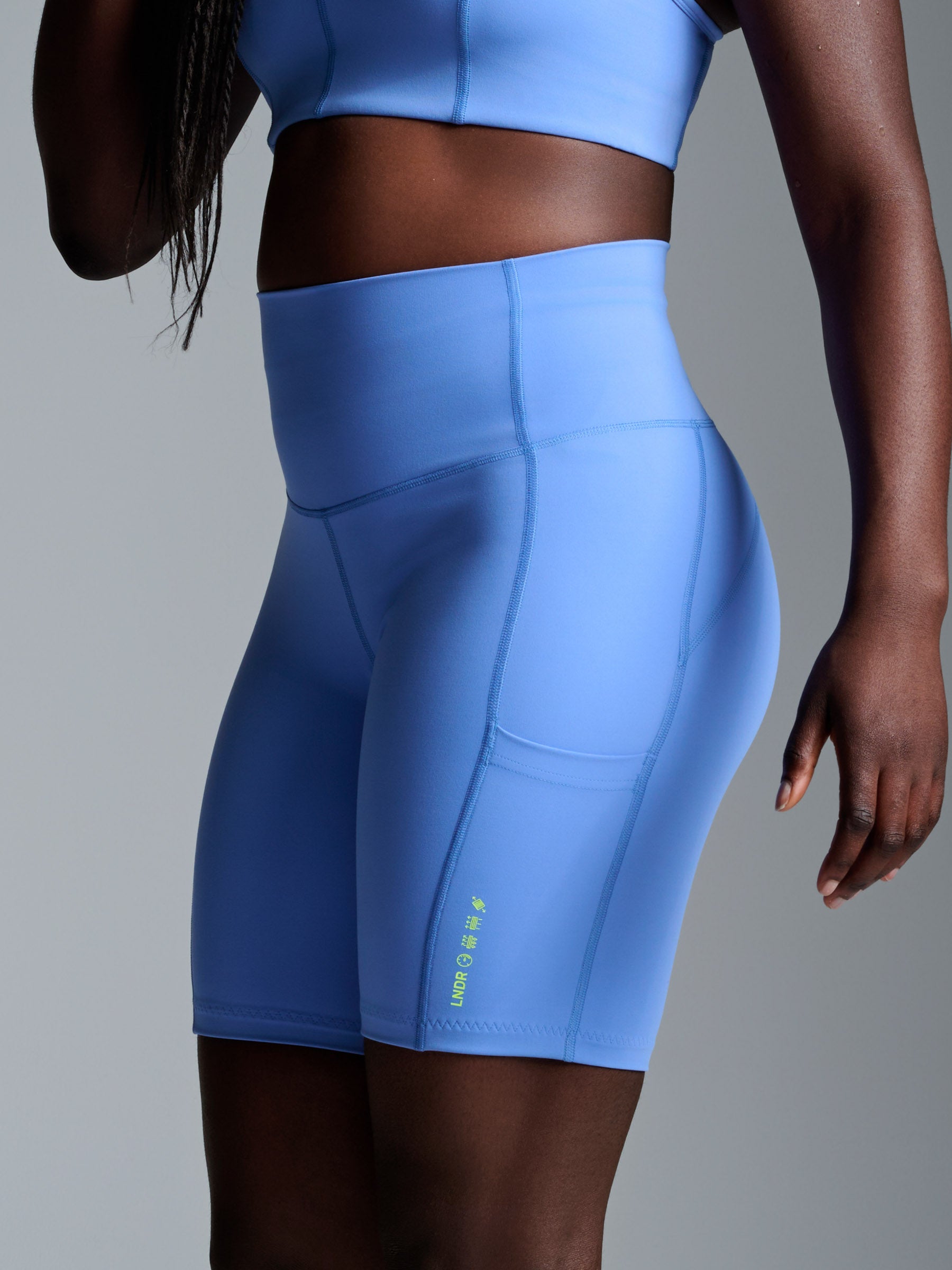 FATAL ATTRACTION 8" Bike Short Vibrant Blue