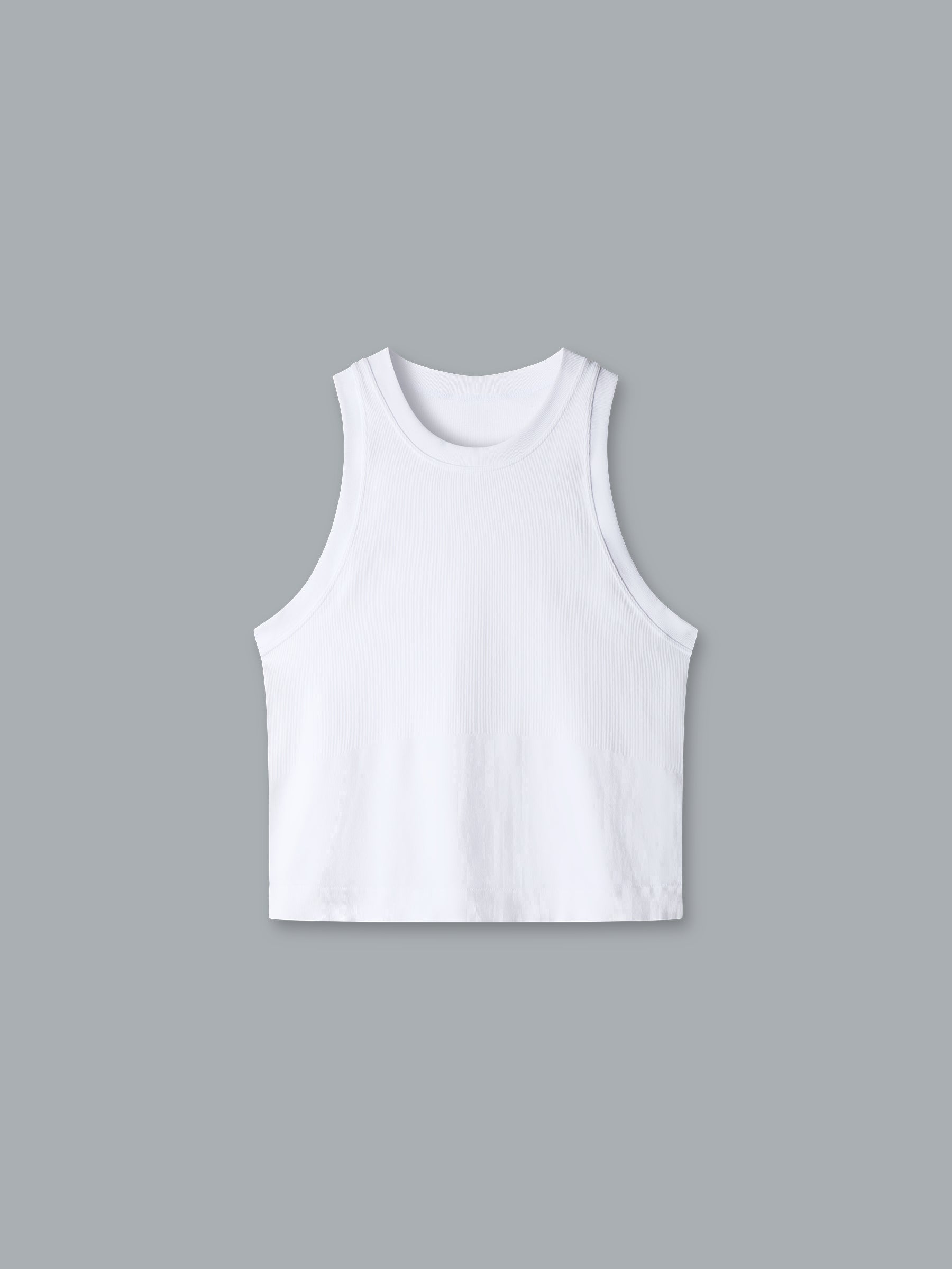 POWER CROP Tank White