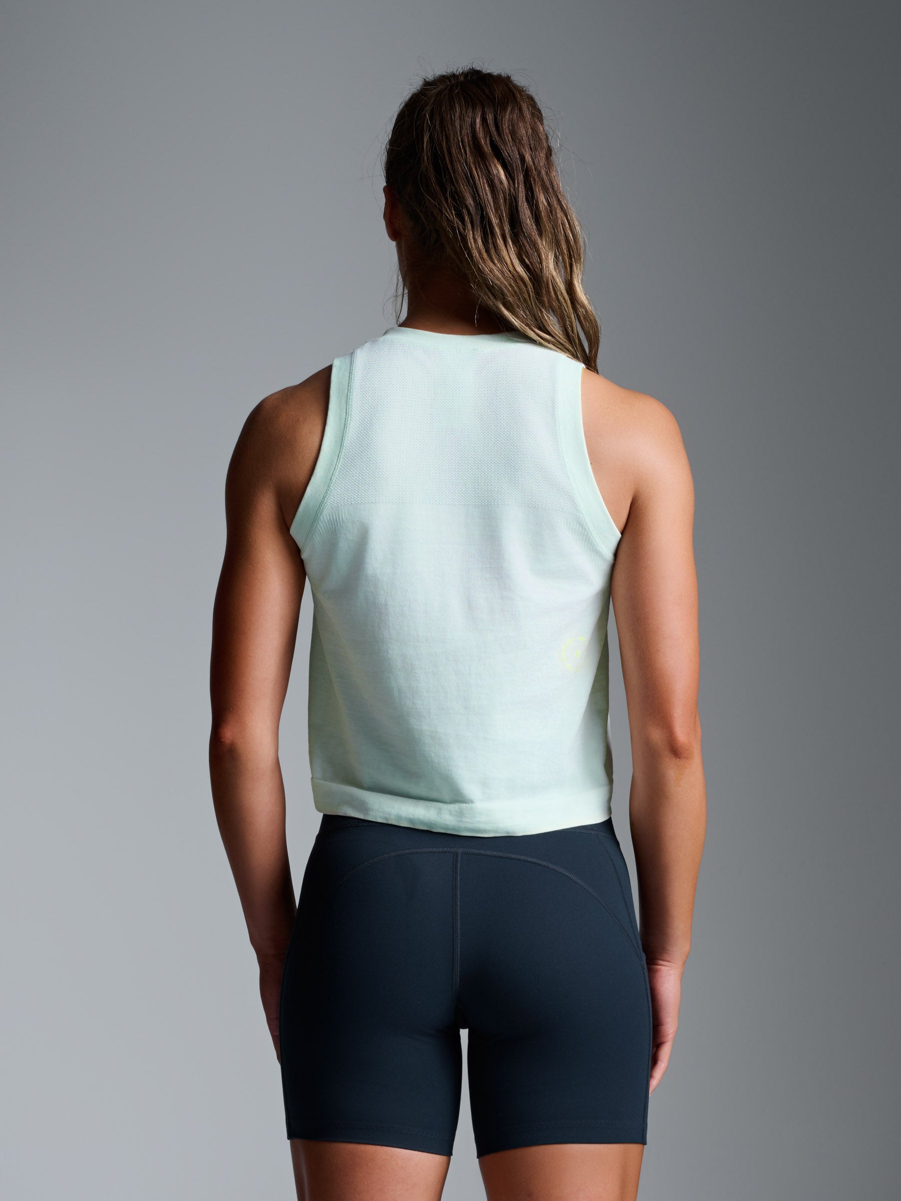 HERE TODAY Cropped Tank Mint