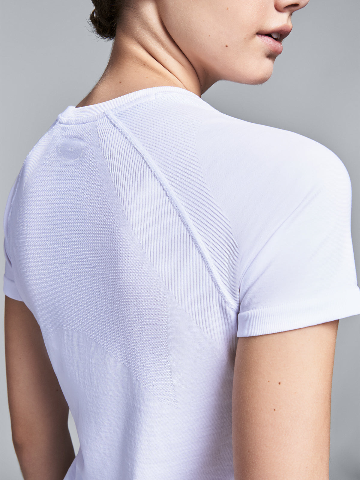 Womens here today short sleeve white tee 5