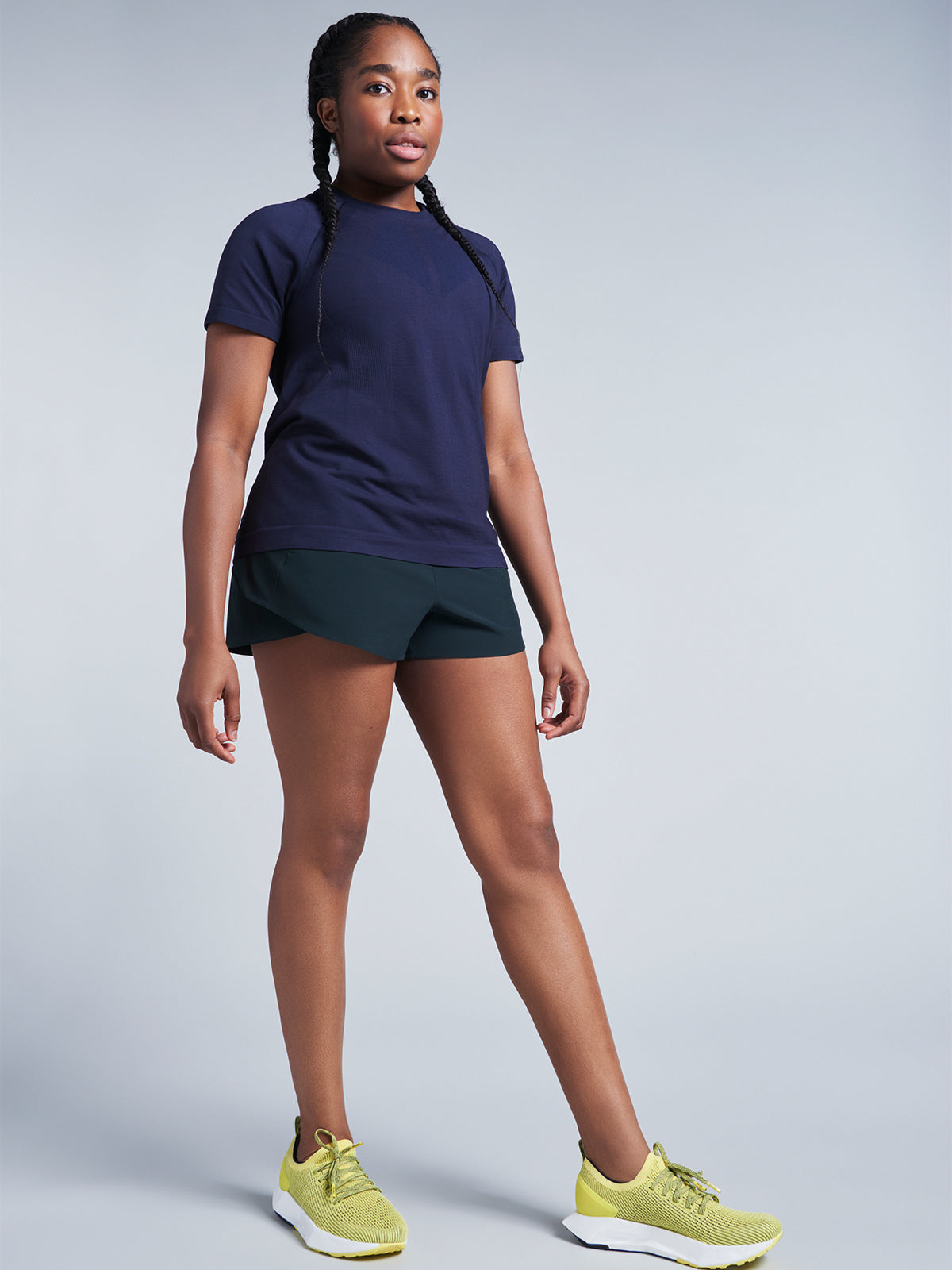 Womens here today short sleeve navy blue tee 7