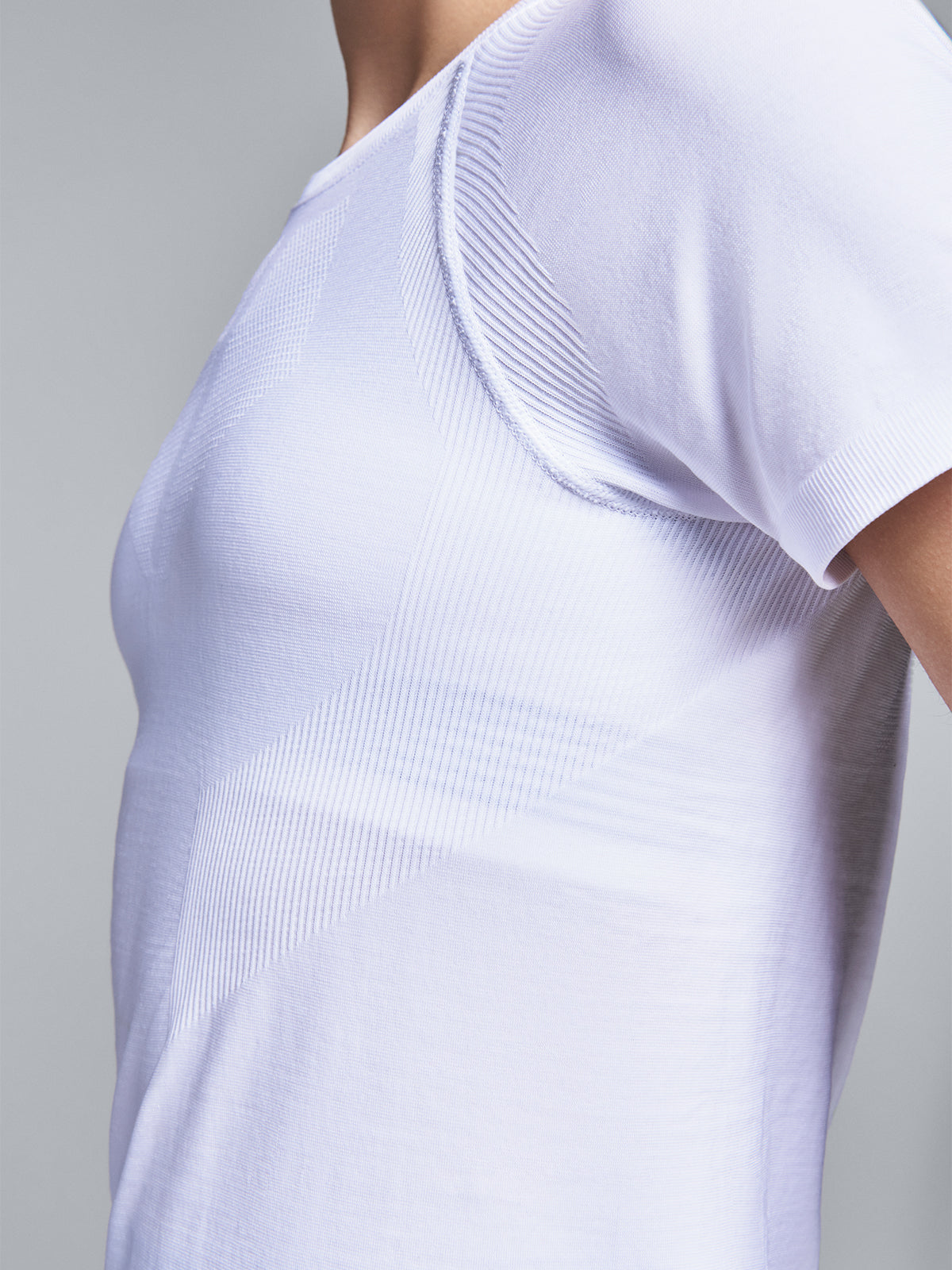 Womens here today short sleeve white tee 2