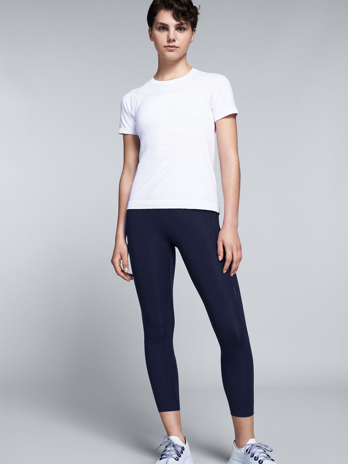 Womens here today short sleeve white tee 7