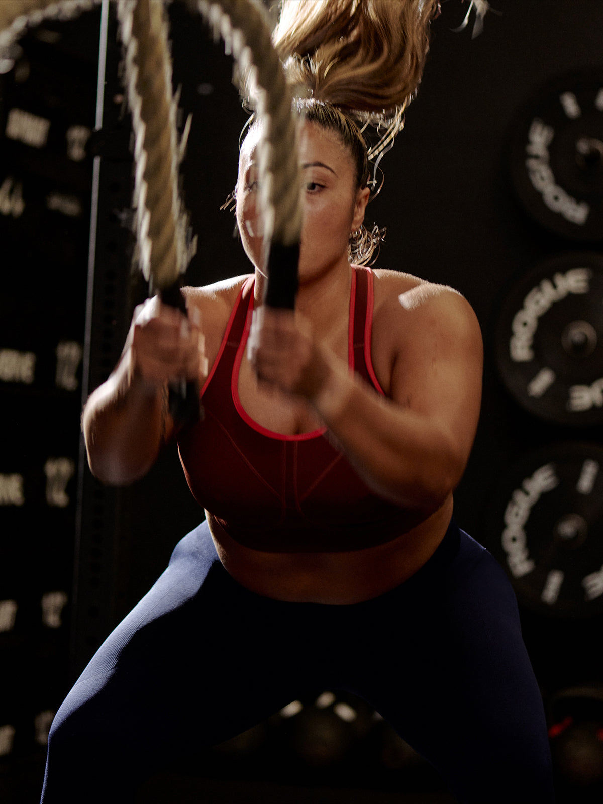 LOCKED + LOADED Sports Bra Rust