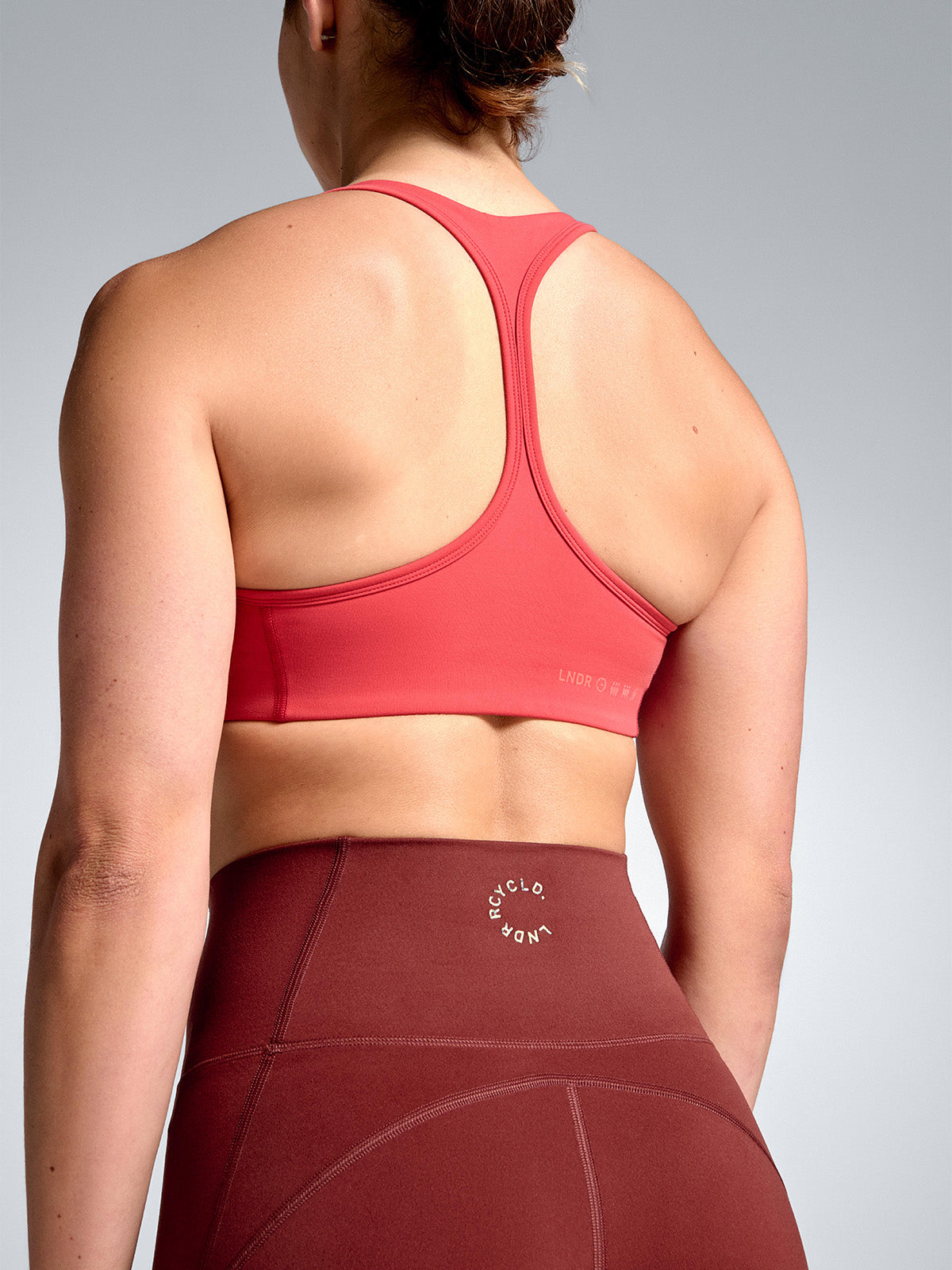 Womens fatal attraction retro red sports bra 4