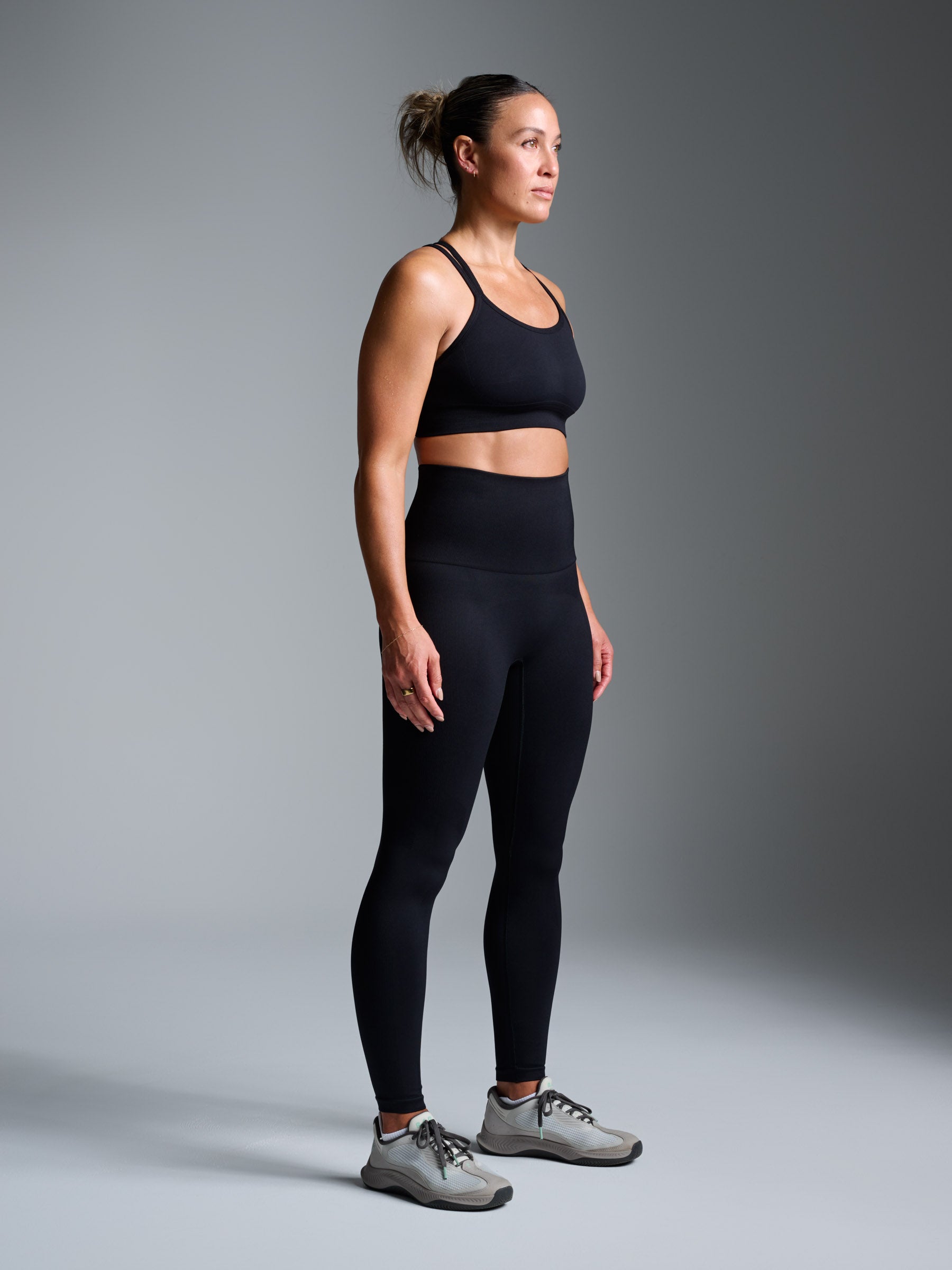 CHISEL 8/8 Super High Rise Legging Black | LNDR AU