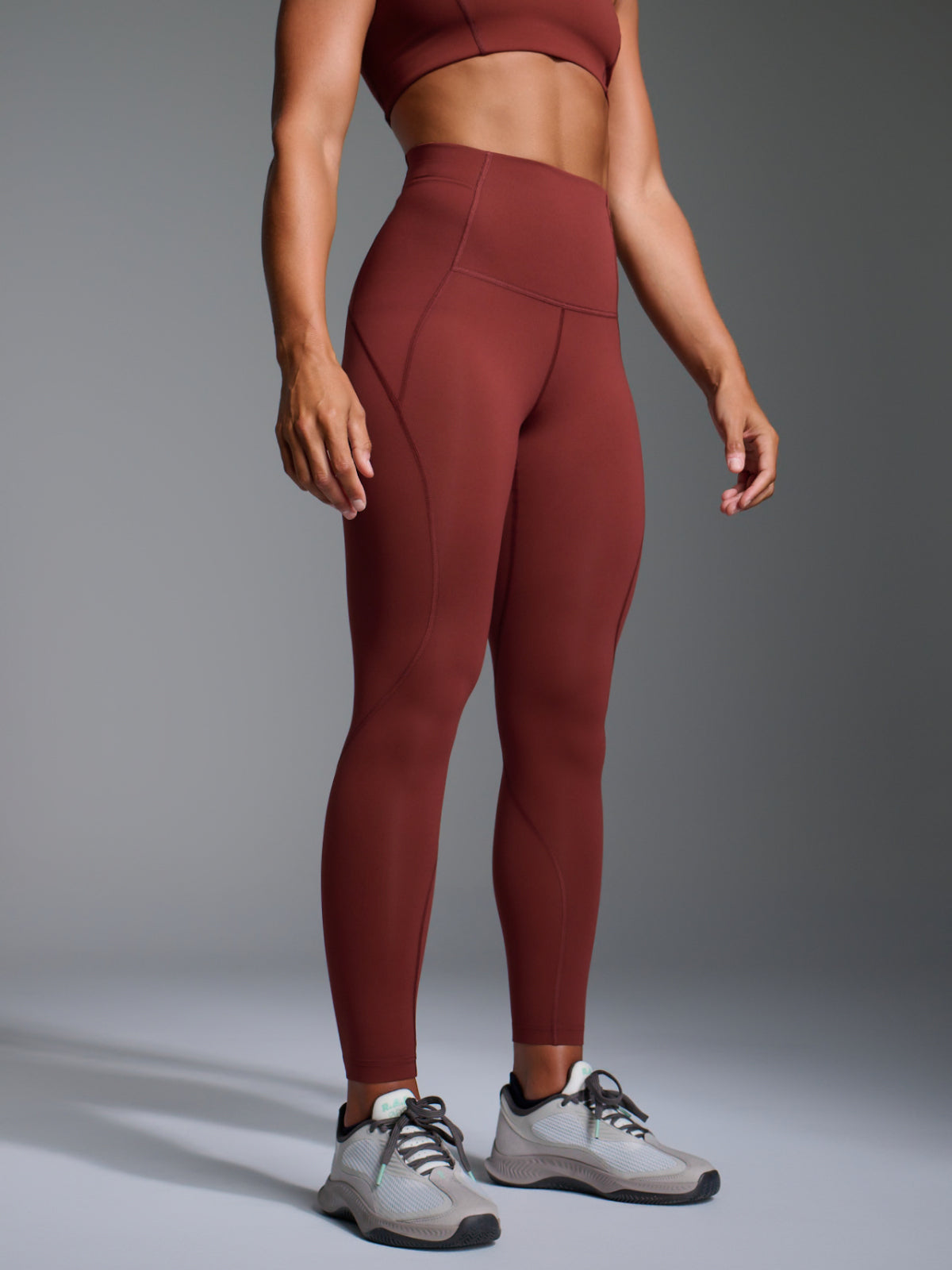 LIMITLESS POCKET 7/8 Super High Rise Legging Rust