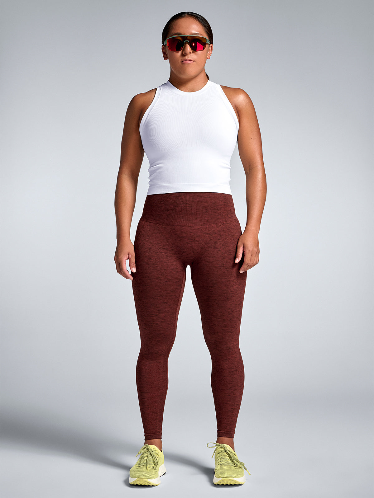 POWER CROP Tank White