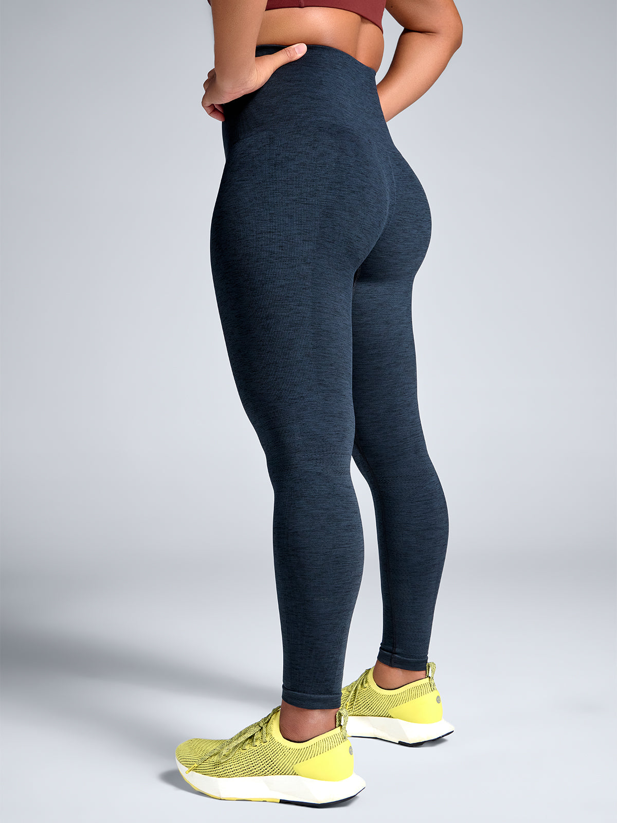 STREAMLINE MELANGE 7/8 Legging Midnight Marl