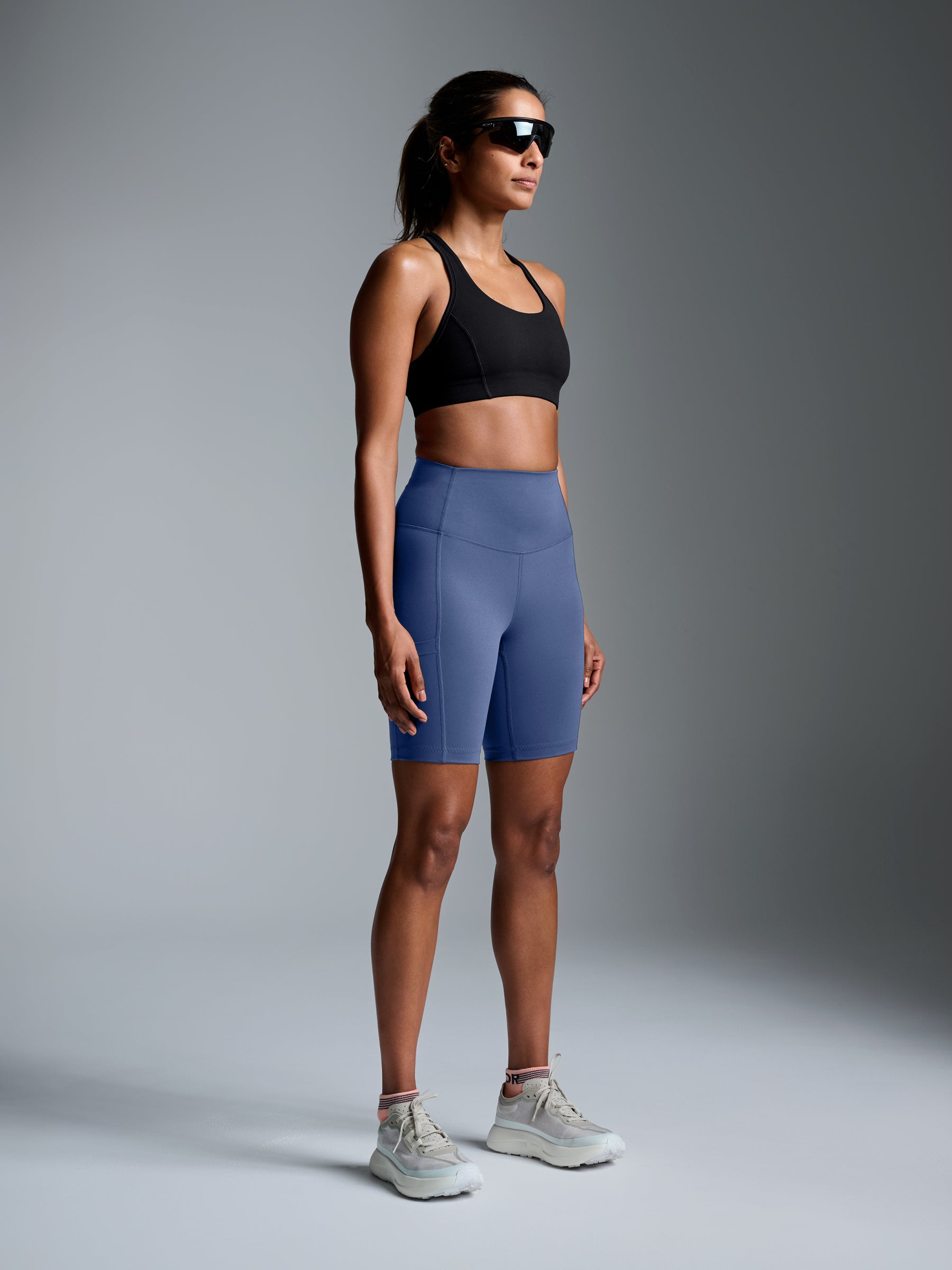 FATAL ATTRACTION 8 Bike Short Blue Carbon