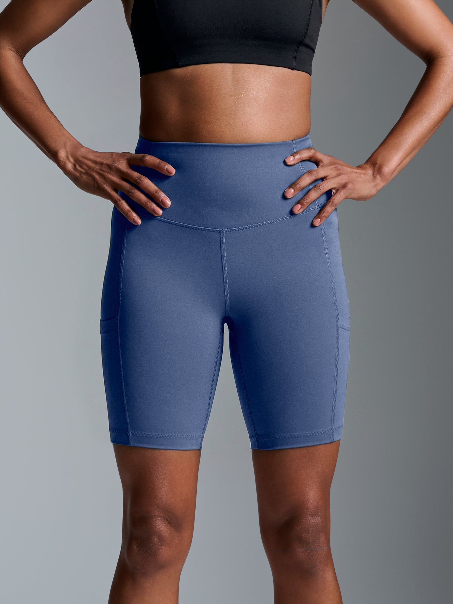 FATAL ATTRACTION 8 Bike Short Blue Carbon