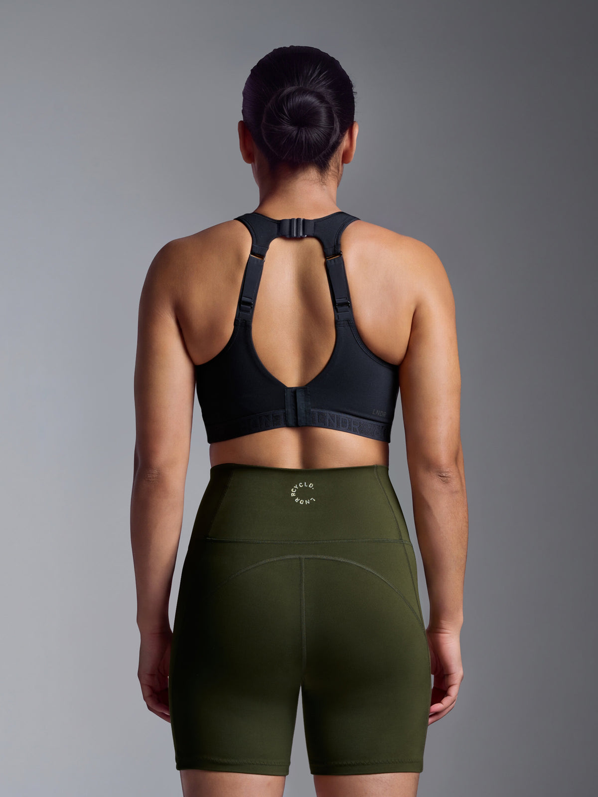 LOCKED + LOADED Sports Bra Black