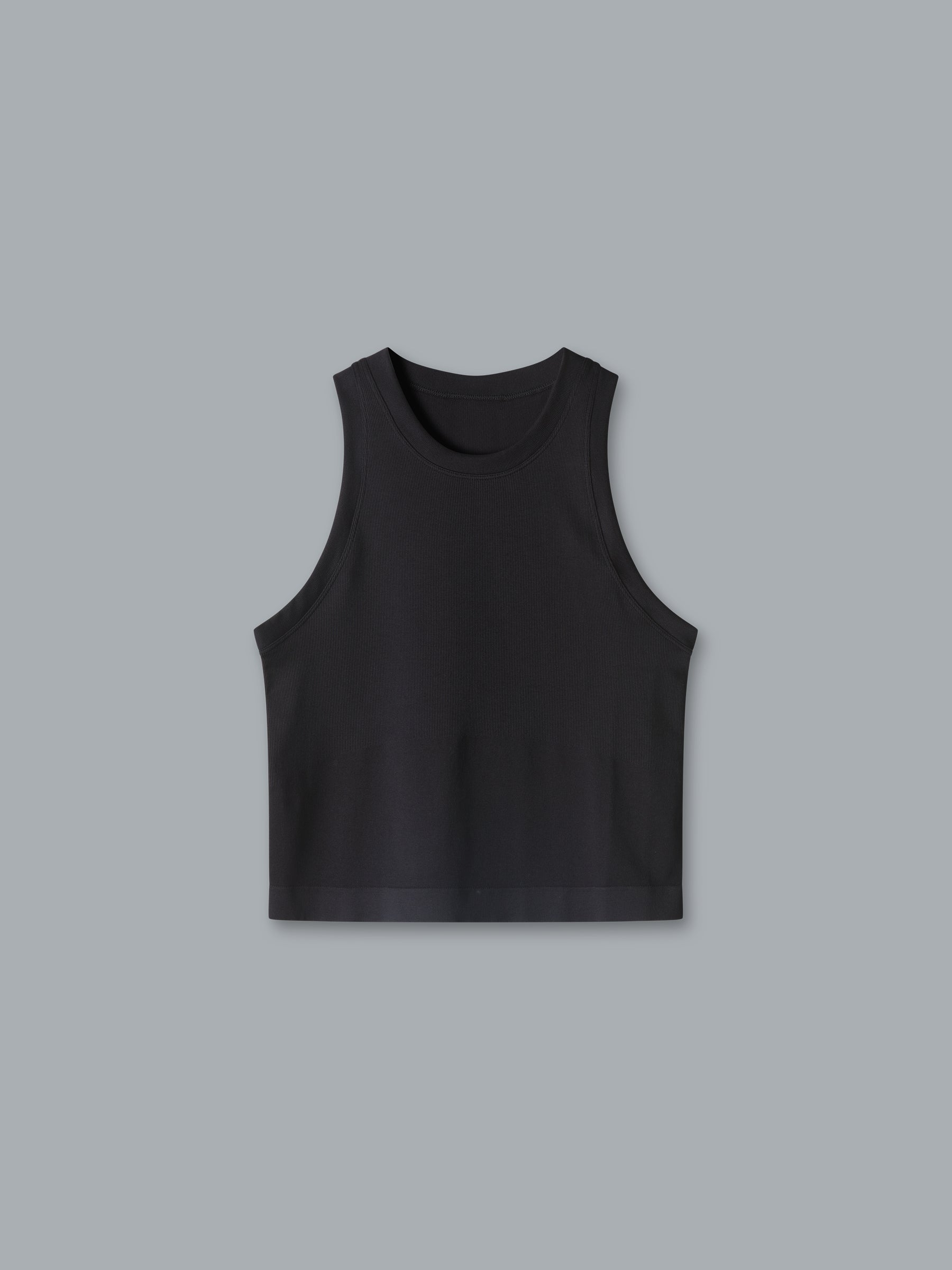 POWER CROP Tank Black