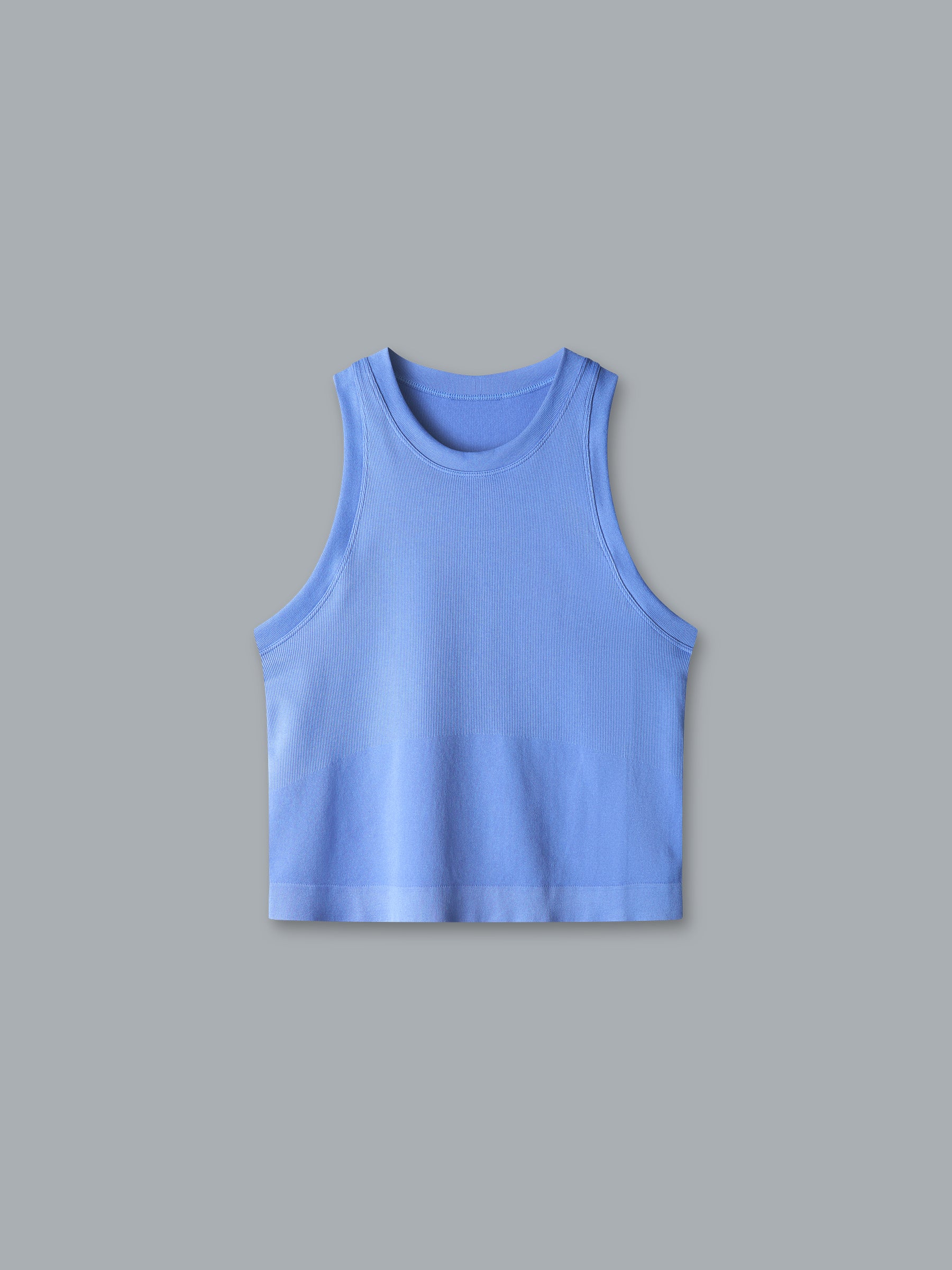 POWER CROP Tank Vibrant Blue