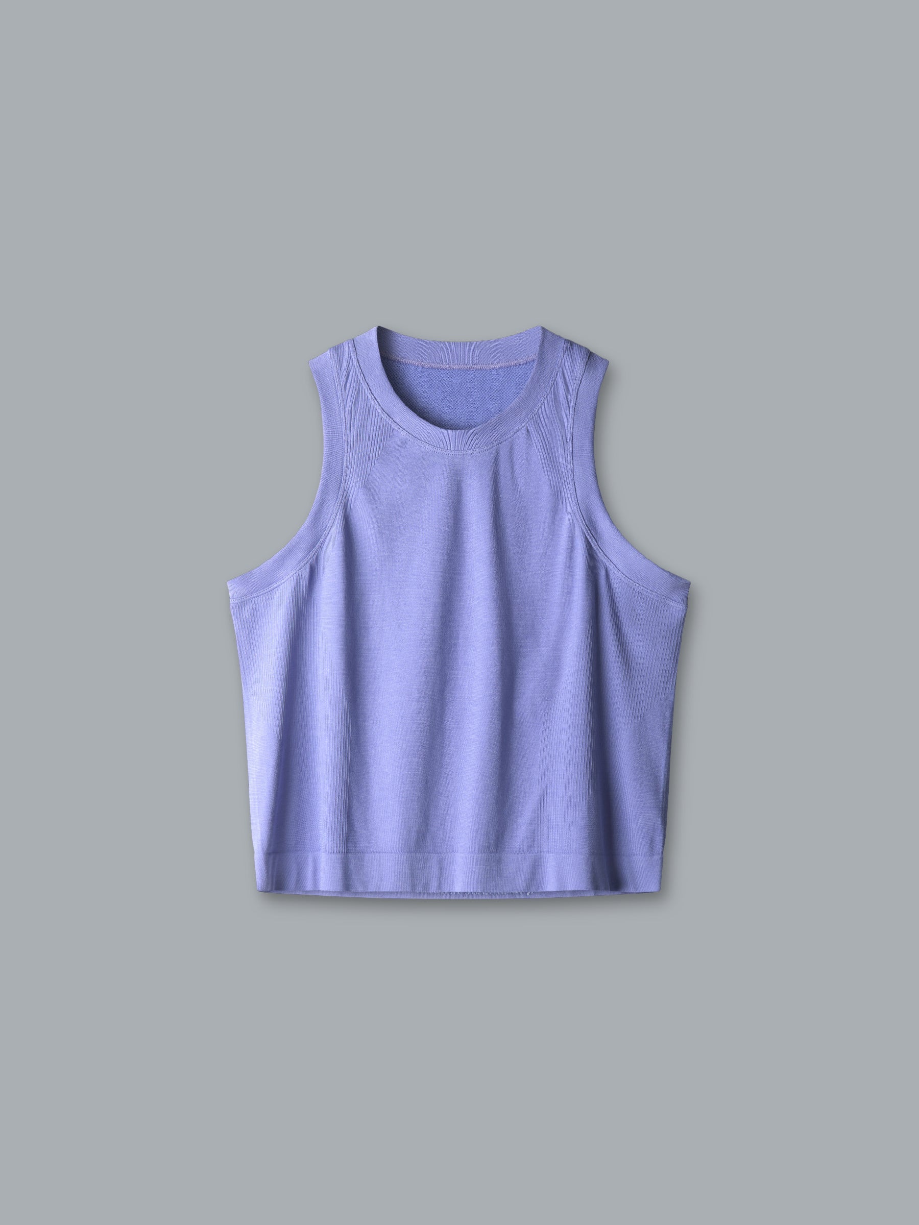 HERE TODAY Cropped Tank Blue Violet