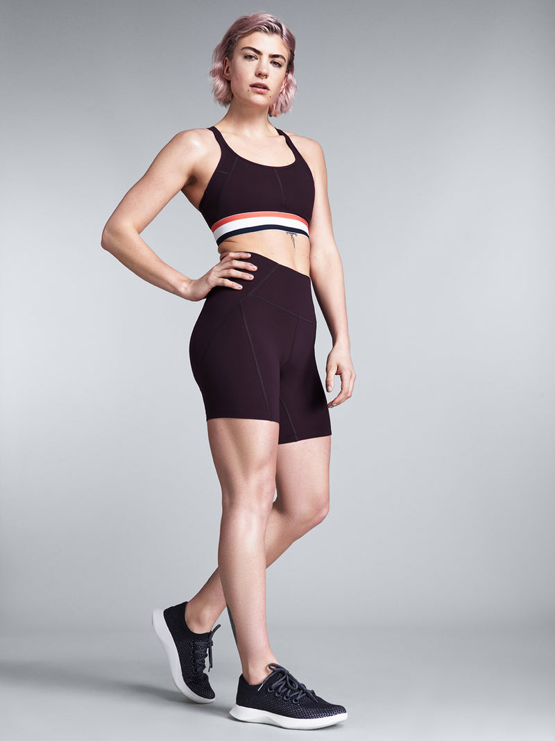 THE PRODIGY 7" Bike Short Deep Blackberry